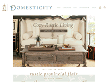 Tablet Screenshot of mydomesticity.com